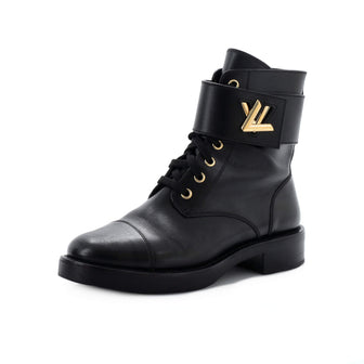 Louis Vuitton Women's Wonderland Flat Ranger Boots Leather