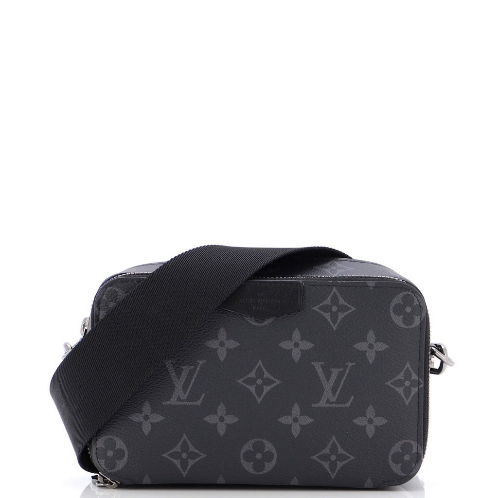 Louis Vuitton Alpha Wearable Wallet Monogram Eclipse Canvas Black 2099231