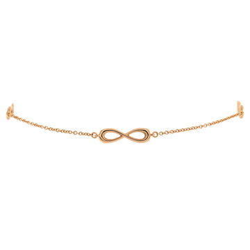 Tiffany & Co. Endless Infinity Bracelet 18K Rose Gold