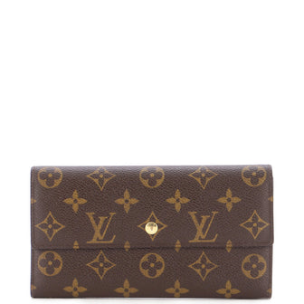 Louis Vuitton Vintage Sarah Wallet Monogram Canvas
