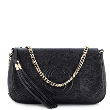 Gucci Soho Chain Crossbody Bag (Outlet) Leather Medium