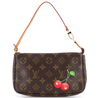 Louis Vuitton Pochette Accessoires Limited Edition Monogram Cerises