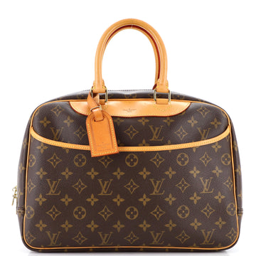 Louis Vuitton Deauville Handbag Monogram Canvas