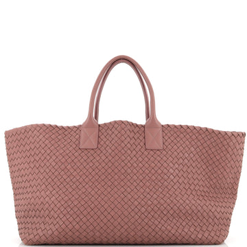 Bottega Veneta Cabat Tote Intrecciato Nappa Large