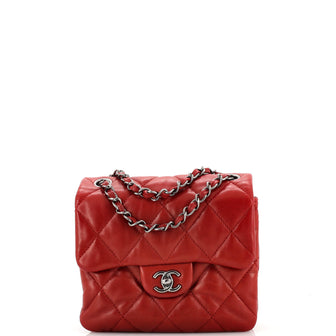Chanel 3 Flap Bag Quilted Lambskin Mini