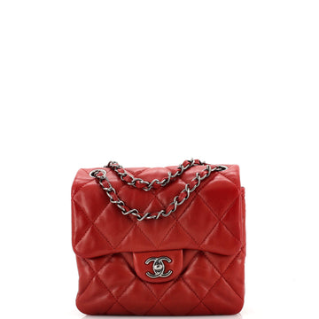 Chanel 3 Flap Bag Quilted Lambskin Mini