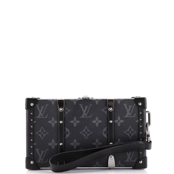 Louis Vuitton Wallet Trunk Clutch Monogram Eclipse Canvas