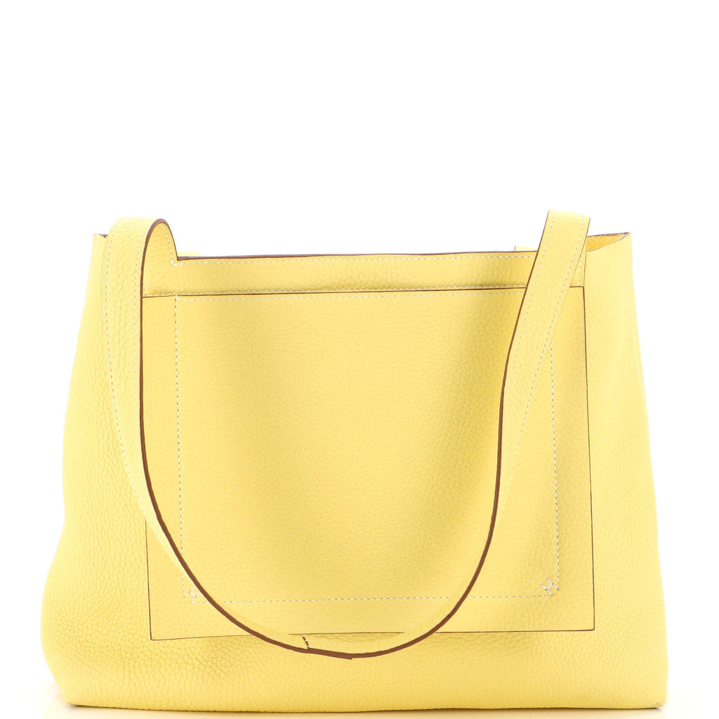 Hermes Cabasellier Tote Togo 31 Yellow 210000232