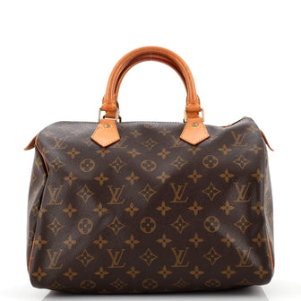 Louis Vuitton Speedy Handbag Monogram Canvas 30