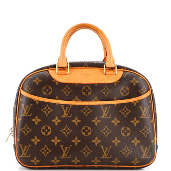 Louis Vuitton Trouville Handbag Monogram Canvas