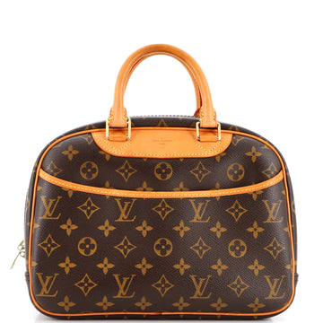 Louis Vuitton Trouville Handbag Monogram Canvas