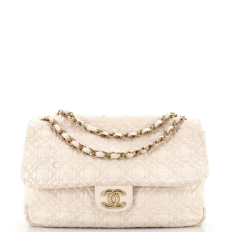 Chanel Rock In Moscow Flap Bag Patent Vinyl Jumbo