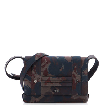 Christian Dior Peter Doig Messenger Bag Jacquard Printed Canvas