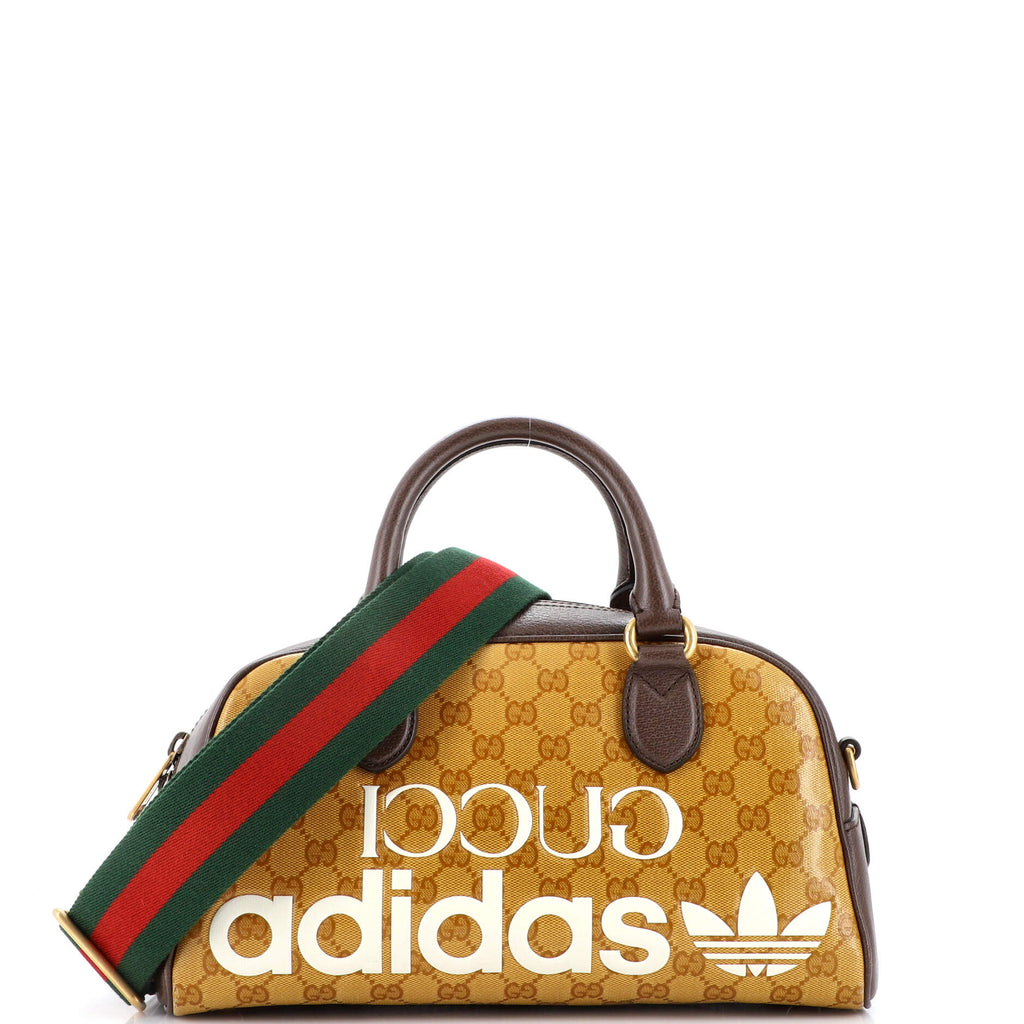 Gucci x adidas Mini Duffle Bag Beige/BrownGucci x adidas Mini Duffle Bag  Beige/Brown - OFour