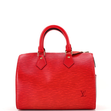 Louis Vuitton Speedy Handbag Epi Leather 25