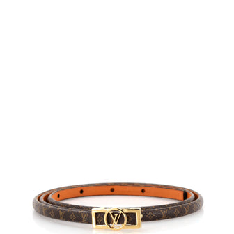 Louis Vuitton Dauphine Belt Monogram Canvas Extra Thin