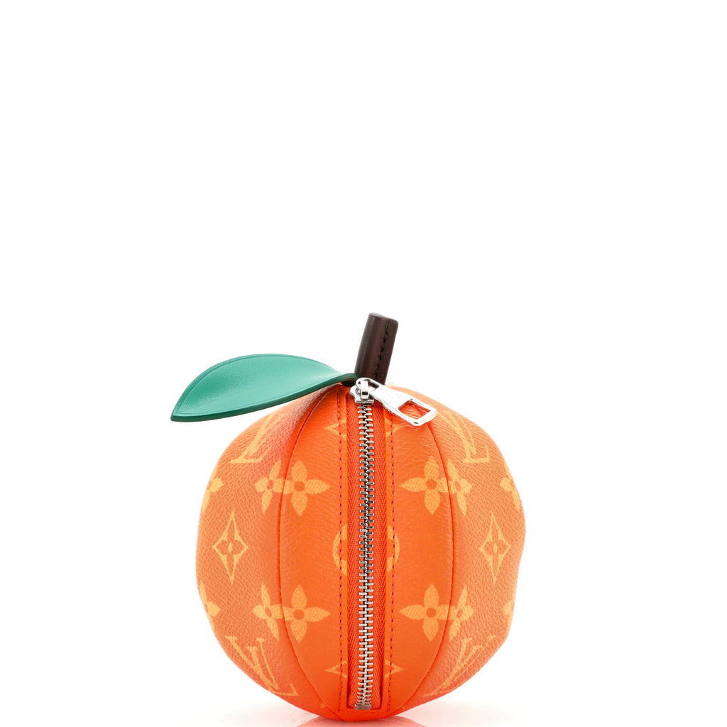 lv orange pouch