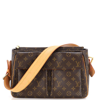 Louis Vuitton Viva Cite Handbag Monogram Canvas GM