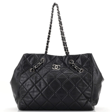 Chanel Cells Tote Quilted Caviar Large