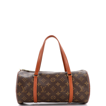 Louis Vuitton Papillon Handbag Monogram Canvas 30