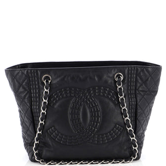 Chanel Coco Bengal Shopping Tote Calfskin Medium