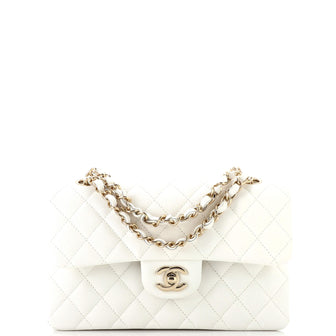 Chanel Classic Double Flap Bag Quilted Caviar Small