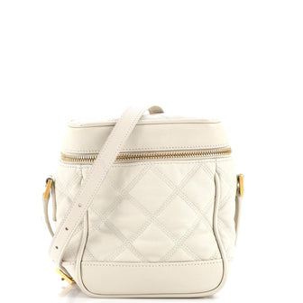 Saint Laurent 80's Vanity Bag Quilted Leather
