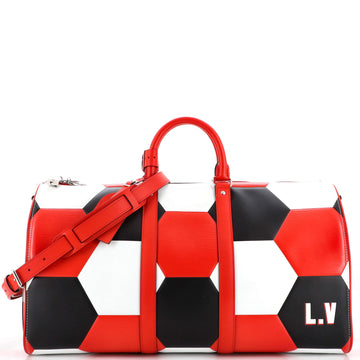 Louis Vuitton Keepall Bandouliere Bag Limited Edition FIFA World Cup Epi Leather 50