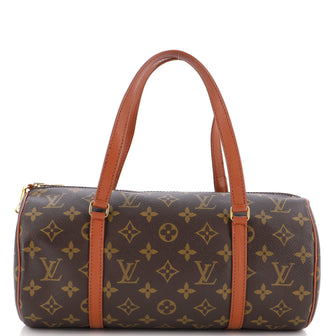 Louis Vuitton Papillon Handbag Monogram Canvas 30
