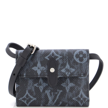 Louis Vuitton Cross Card Holder Limited Edition Monogram Pastel Noir