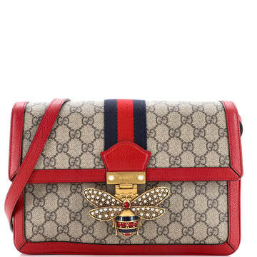 Gucci Queen Margaret Shoulder Bag GG Coated Canvas Medium