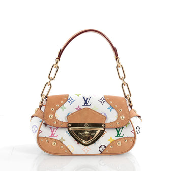 Louis Vuitton Marilyn Handbag Monogram Multicolor White 2100301