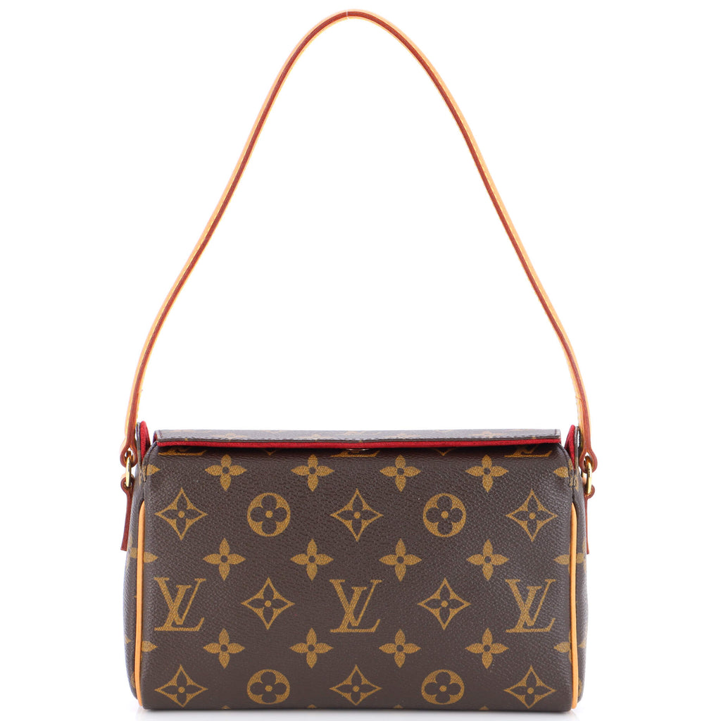 Louis Vuitton Recital Handbag Monogram Canvas Brown 2092289