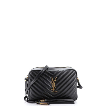 Saint Laurent Lou Camera Bag Matelasse Chevron Leather Small