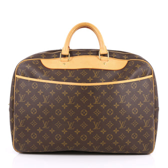 Louis Vuitton Alize Bag Monogram Canvas 24 Heures Brown 2100901