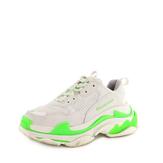 Women's Triple S Sneakers Fabric and Mesh with Leather