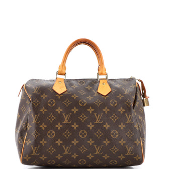 Louis Vuitton Speedy Handbag Monogram Canvas 30
