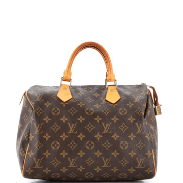 Louis Vuitton Speedy Handbag Monogram Canvas 30