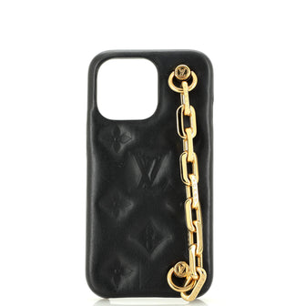 Shop Louis Vuitton MONOGRAM Monogram Leather Logo iPhone 13 Pro