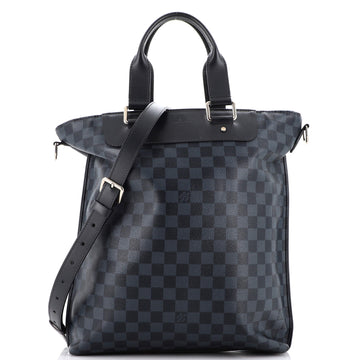 Louis Vuitton Cabas Sac Jour Satchel Damier Cobalt