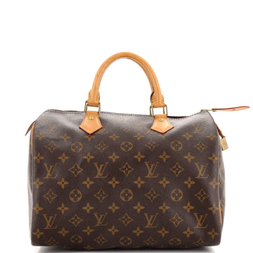 Louis Vuitton Speedy Handbag Monogram Canvas 30