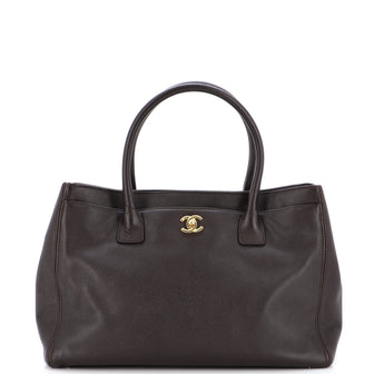 Chanel Cerf Executive Tote Leather Medium