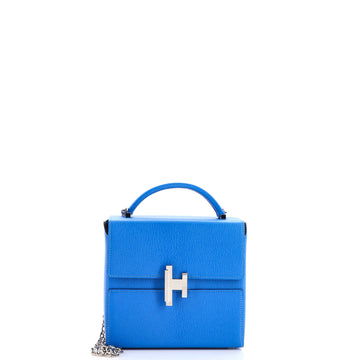 Hermes Cinhetic Top Handle Bag Chevre Mysore