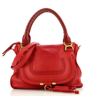 Chloe Marcie Satchel Leather Medium