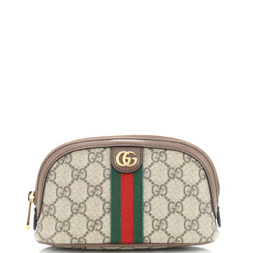 Gucci Ophidia Cosmetic Case GG Coated Canvas Medium