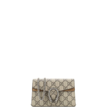 Gucci Dionysus Bag GG Coated Canvas Super Mini