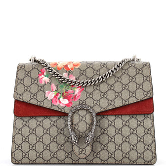 Gucci Dionysus Bag Blooms Print GG Coated Canvas Medium