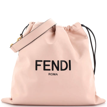 Fendi Pack Pouch Crossbody Bag Leather Medium