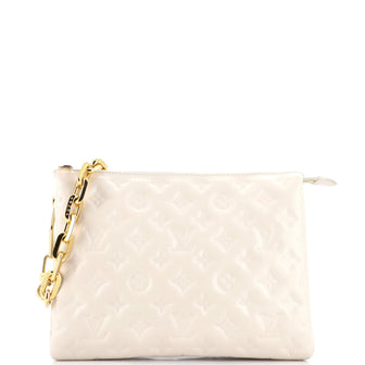 Louis Vuitton Coussin Bag Monogram Embossed Lambskin PM
