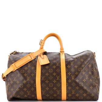 Louis Vuitton Keepall Bandouliere Bag Monogram Canvas 50